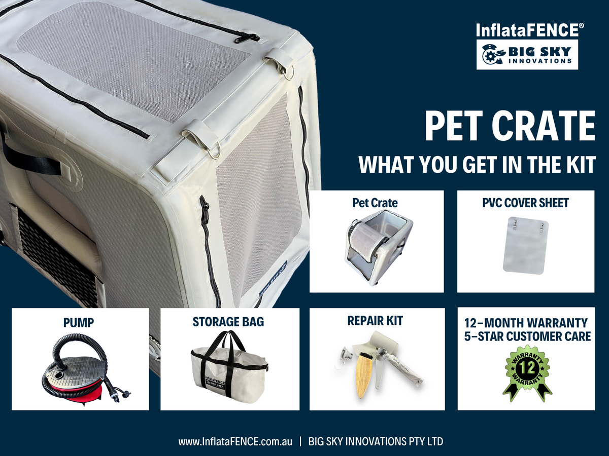 Optional Extra - InflataFENCE® Pet Crate (Large)