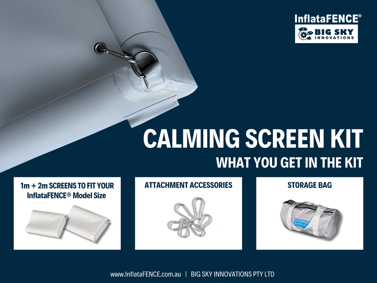 Optional Extra - Calming Screen Kits for 1.2mtr Fence – Big Sky Innovations